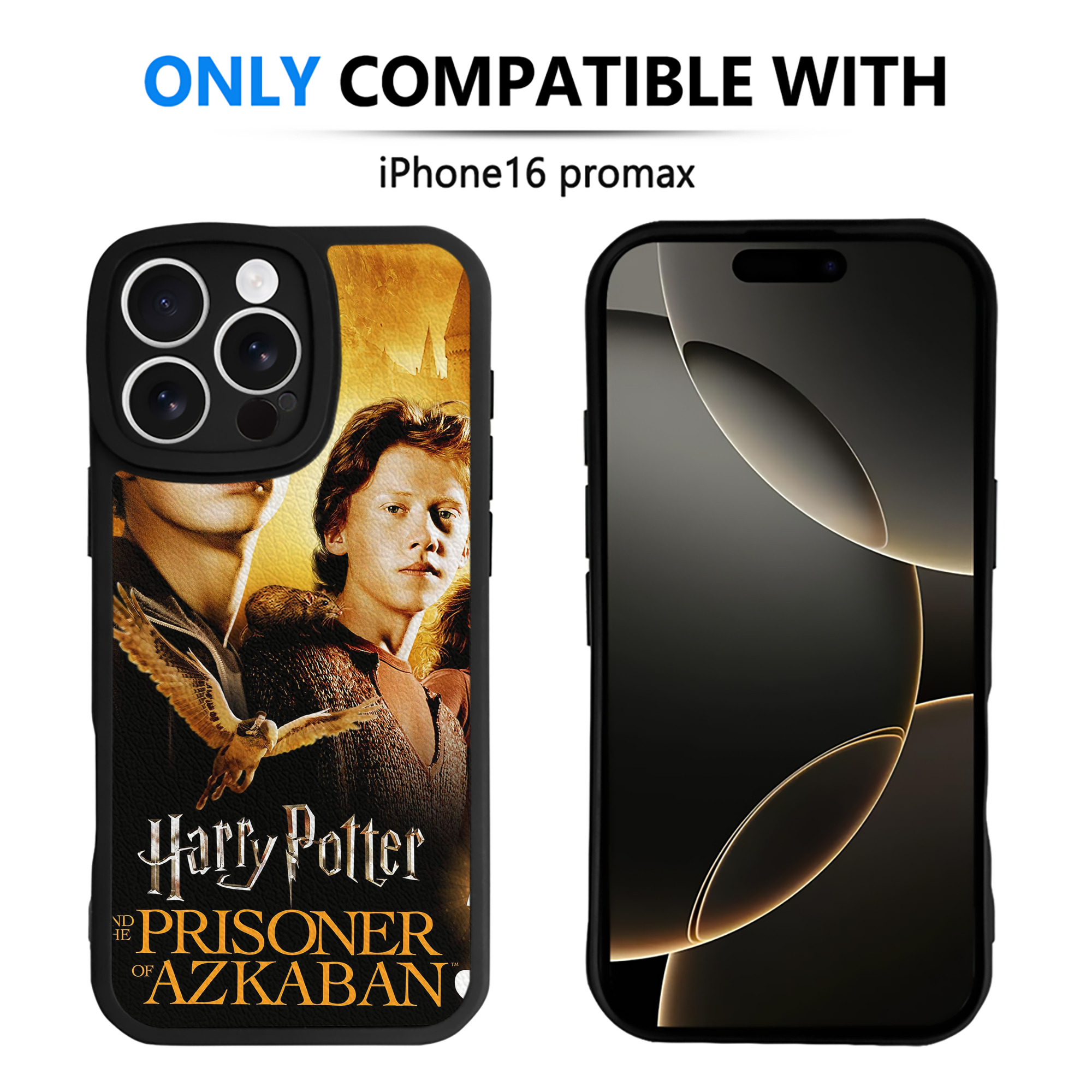 （画像用） Harry Potter ハリー・ポッターシリーズ 【iPhone 16シリーズ対応】シリコンスマホケース（レザー調） 材質：シリコン